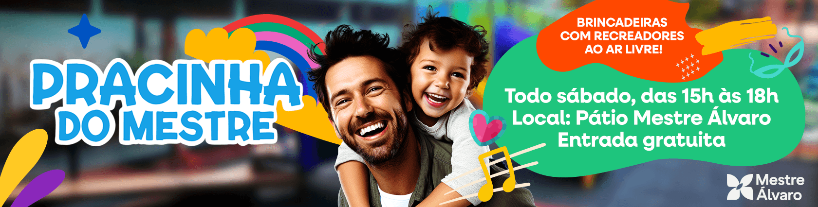 Imagem de banner da novidade Pracinha do Mestre