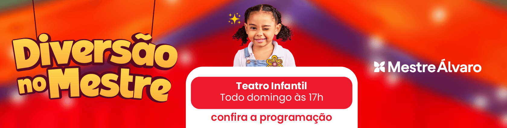 Imagem de banner da novidade Diversão no Mestre