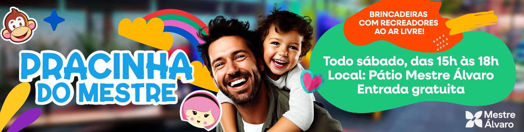 Imagem de banner da novidade Pracinha do Mestre