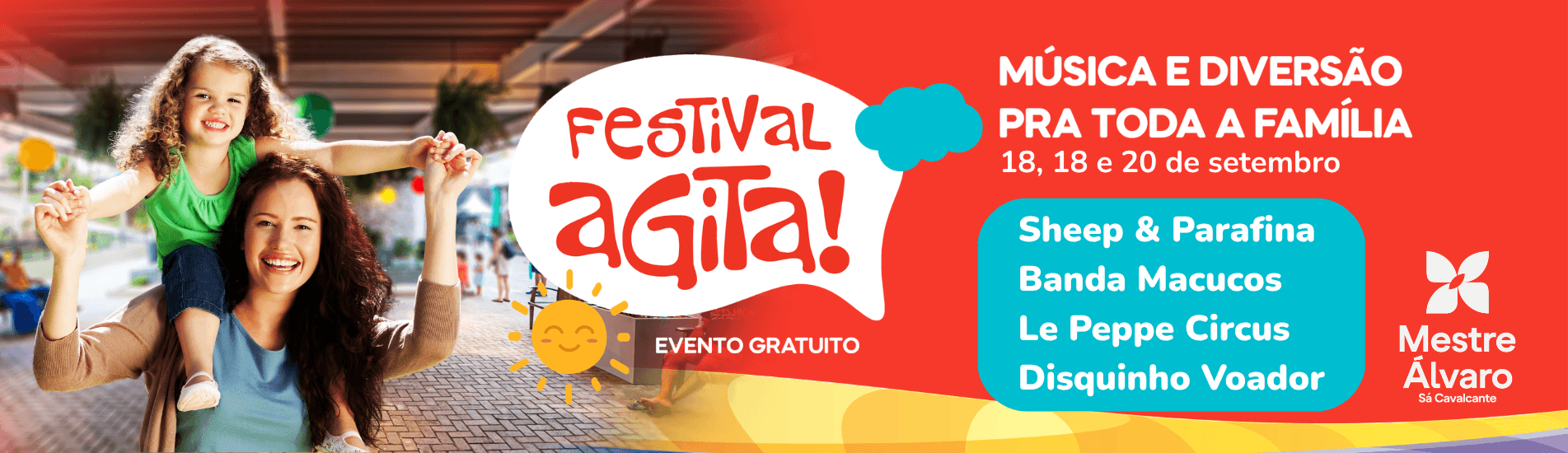 Imagem de banner da novidade Festival Agita em Setembro 2026