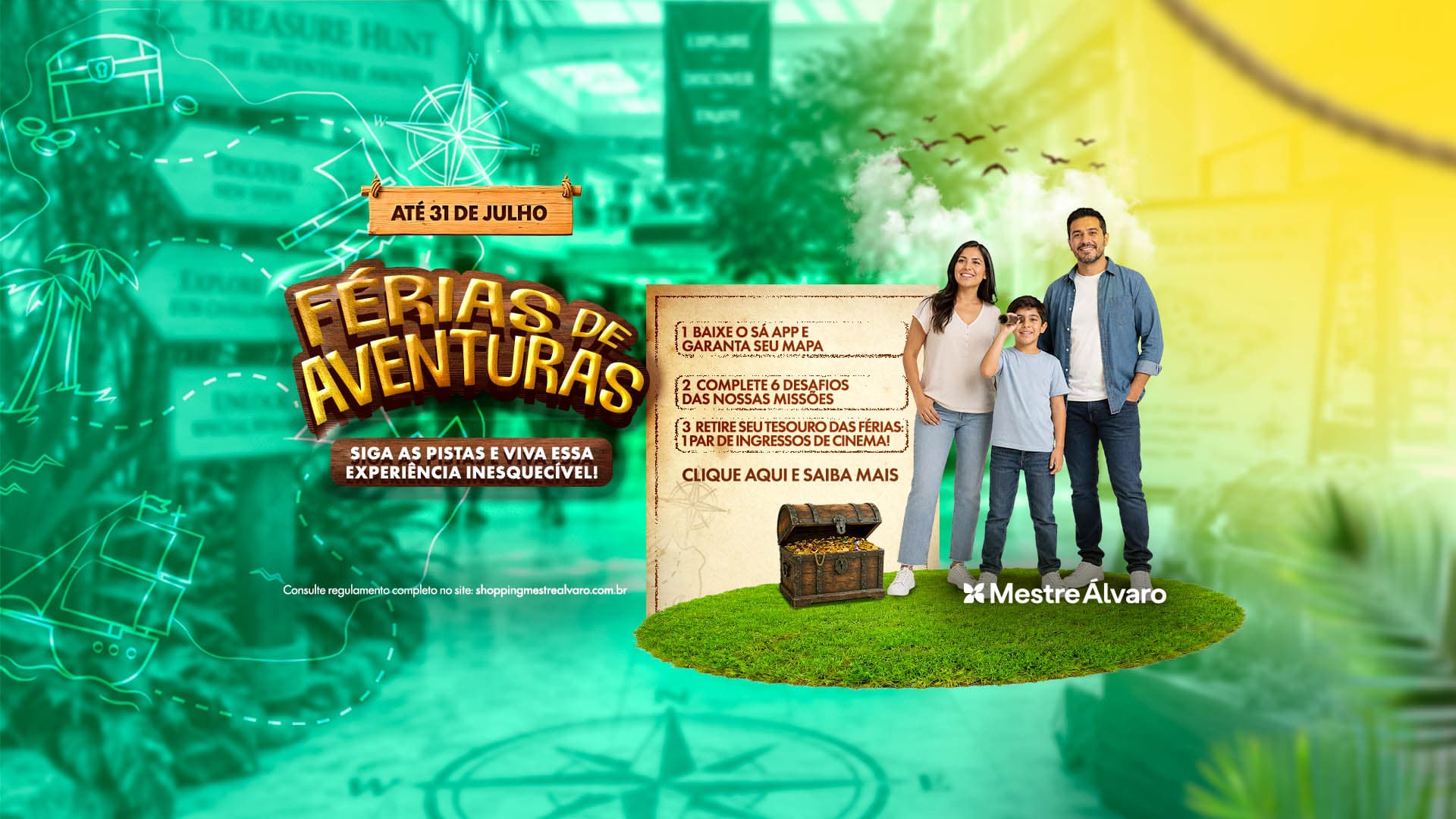 Imagem do Banner FÉRIAS DE AVENTURA